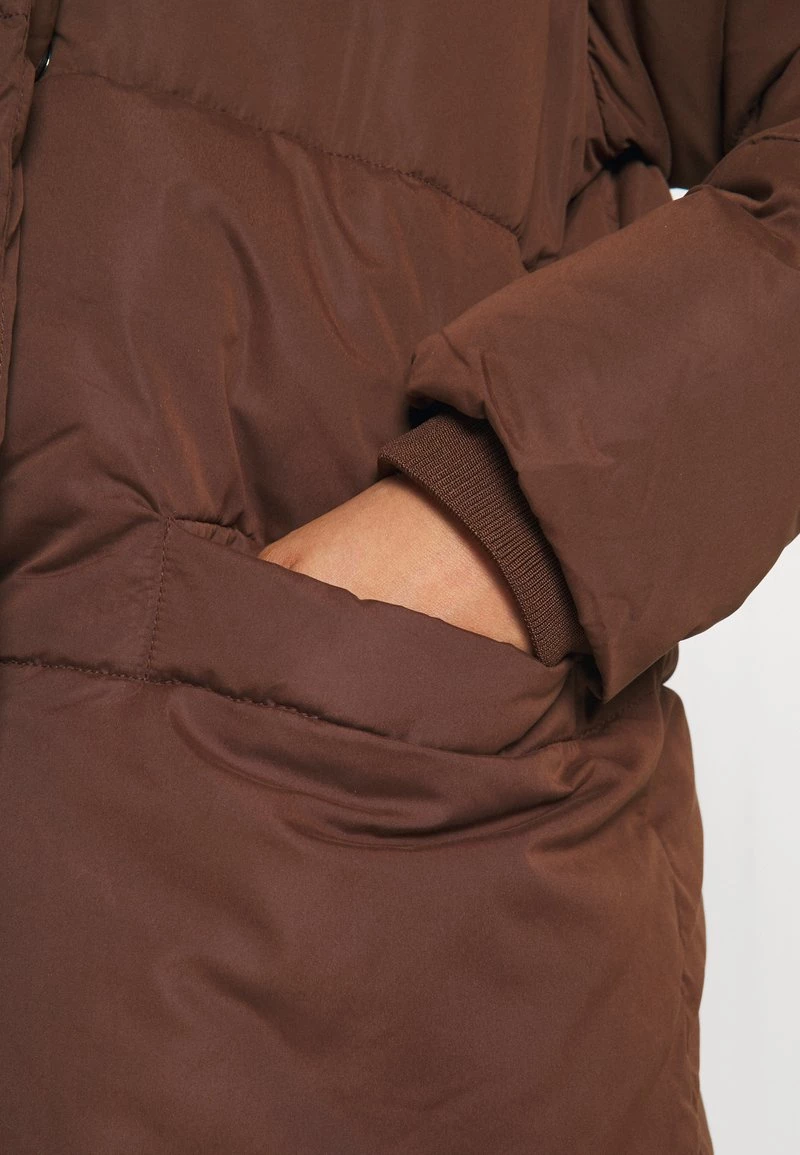 Monki Damen Wintermantel - Dark Unique Brown 7 Monki Damen Wintermantel - Dark Unique Brown – Bild 7