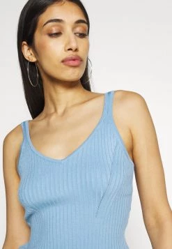 Monki Damen Top - Blue -Monki Verkäufe 2022 f929afe6098b4561bad8b20f7b0d0f58
