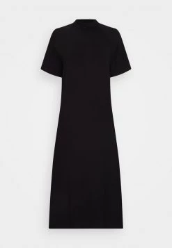 Monki Damen Jerseykleid - Black Dark -Monki Verkäufe 2022 faf3ef0ecbd846ffab805f1f1602f16d