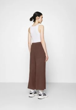 Monki Damen CALAH TROUSERS - Stoffhose - Brown -Monki Verkäufe 2022 fb1d9f8773c348df8e5893d975e6d805