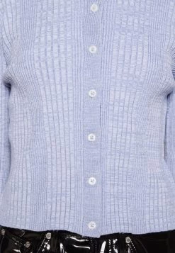 Monki Damen Strickjacke - Blue -Monki Verkäufe 2022 fb90e278144e4751a46ba8fa94edb071