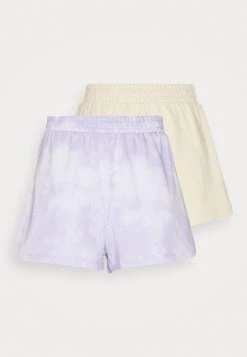 Monki Shorts - Purple/yellow Dusty Light | Damen -Monki Verkäufe 2022 fbad21ba5e614f63981c3a5964753695