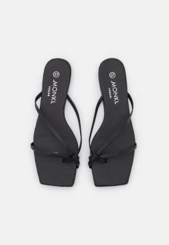 Monki Damen Zehentrenner - Black Dark -Monki Verkäufe 2022 fc8b7660a98741aa93a4ae0efff794cd