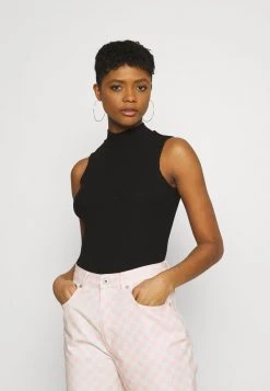 Monki Damen Top - Black Dark/white Light -Monki Verkäufe 2022 fdbd16e1caa74fb6b97974e923ed04d6