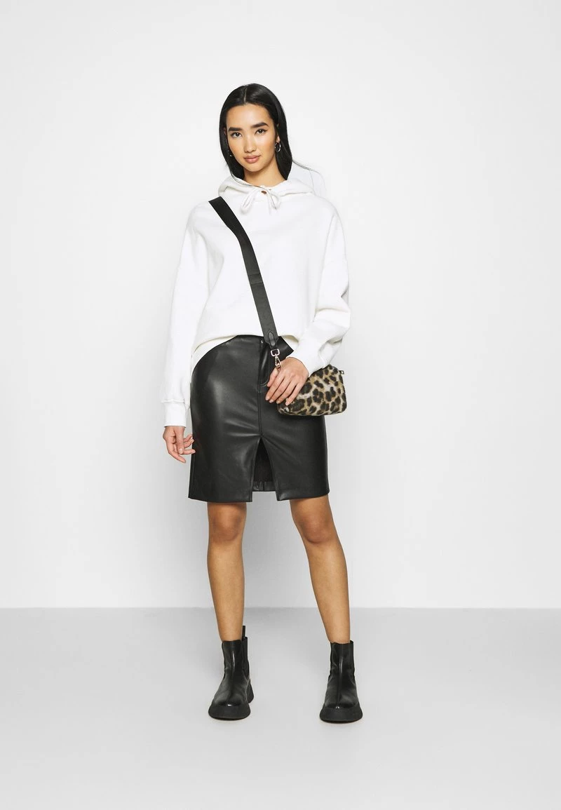 Monki Damen Kapuzenpullover - White 2 Monki Damen Kapuzenpullover - White – Bild 2