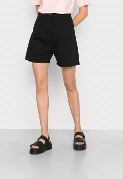 Monki Shorts - Dark Black | Damen