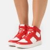 Monki Damen Sneaker High - Red