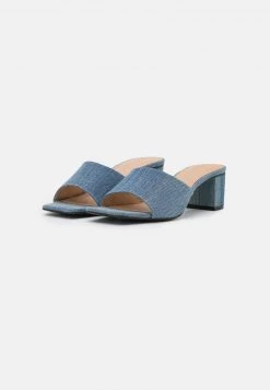 Monki Pantolette Hoch - Denim | Damen -Monki Verkäufe 2022 ffc3f695509c47d08af399bac24887d1